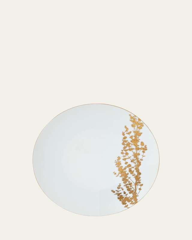 Vegetal Gold Dinner Plate